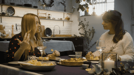 Anna Jones and Meera Sodha’s vegetarian Christmas dinner - video