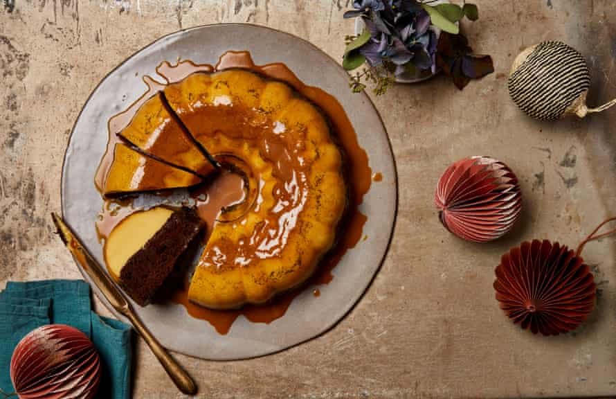 Christmas Pudding Yotam Ottolenghi S Recipe For Chocoflan Christmas Food And Drink 2019 The Guardian