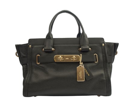 Coach Swagger in Black, Leather via The Handbag Clinic