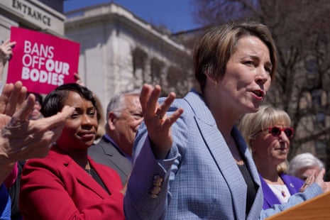 Governor Maura Healey of Massachusetts said her state had ordered 15,000 doses of mifepristone, a drug used in medication abortions.