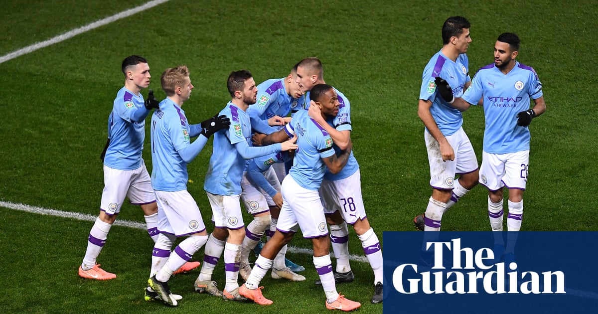 Sterling strikes give City win over Oxford and sets up Manchester derby