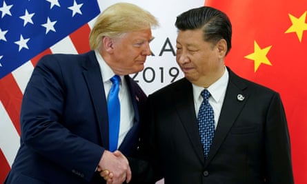 Donald Trump and Xi Jinping.