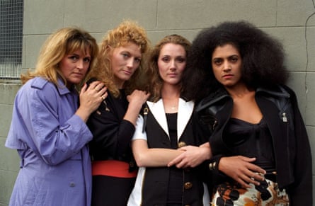 Barbara Dickson, Geraldine James, Ruth Gemmell and Cathy Tyson in Band of Gold.