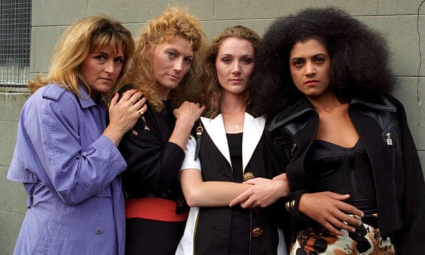 Band of Gold, 1995, with from left: Barbara Dickson, Geraldine James, Ruth Gemmell and Cathy Tyson.