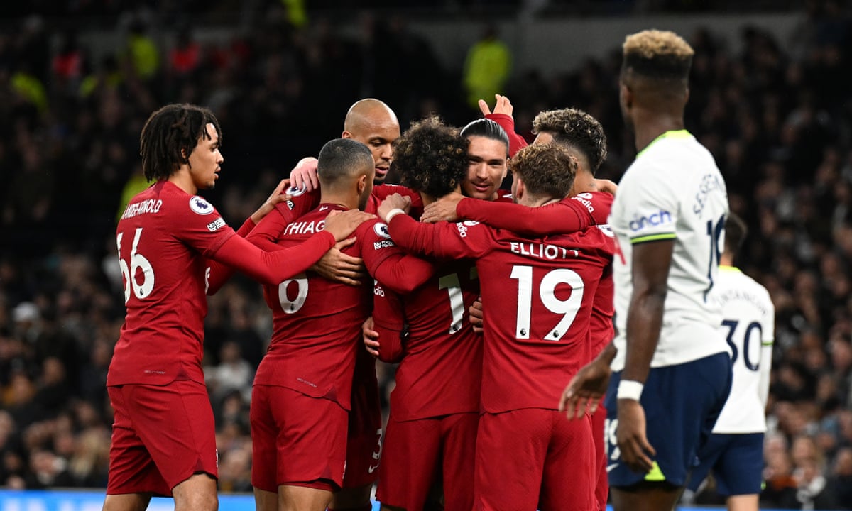 Tottenham Hotspur vs. Liverpool Premier League 2021-22 Match