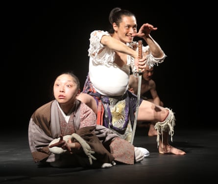 A production of The Trojan Women by Suzuki Tadashi