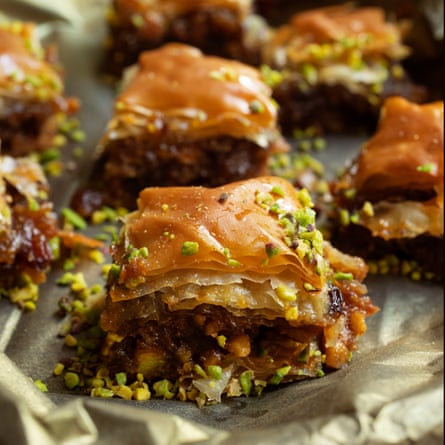 Mincemeat baklava.