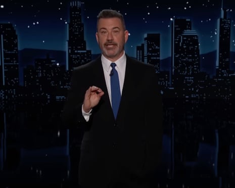Jimmy Kimmel on Trump's ballroom: 'What can you say? The man loves to dance' | Late-night TV roundup | The Guardian