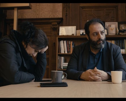 Annsar Shahhoud (left) ekes out confessions of war crimes in Killing Anna.