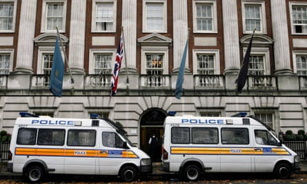 Police investigate Litvinenko’s poisoning at the Millennium hotel in central London.