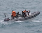 Indonesian rescue crews searching for 140 people after ferry hit bad weather
