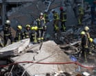 Ukraine hit by second day of large-scale Russian missile and drone strikes