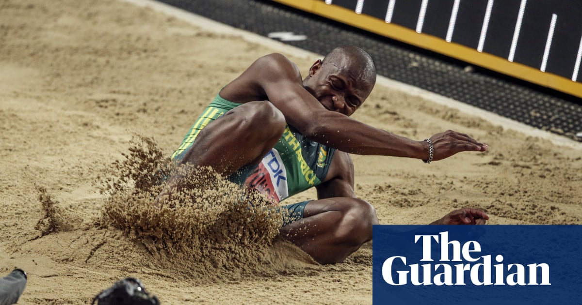Luvo Manyonga, former long jump world champion, facing four-year-ban