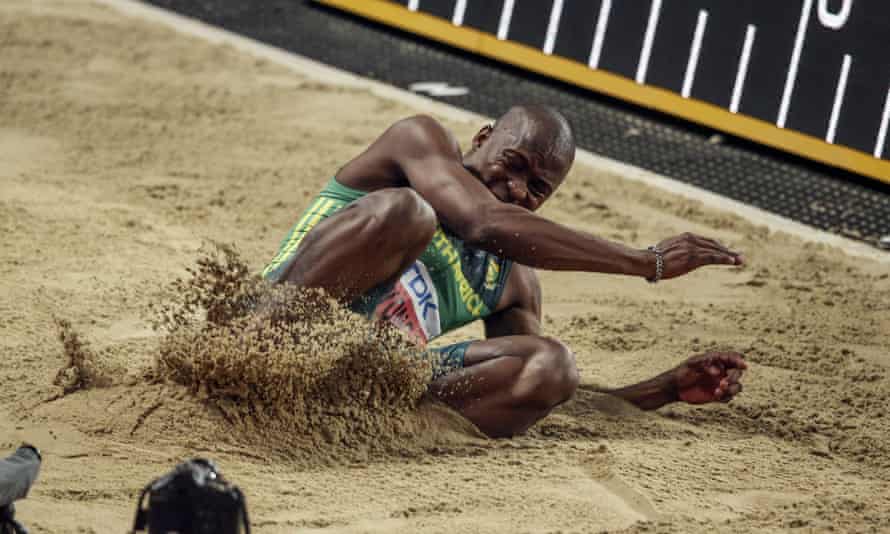 Luvo Manyonga Former Long Jump World Champion Facing Four Year Ban Athletics The Guardian