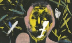 abstract illustration of a smudged face with a melancholy expression