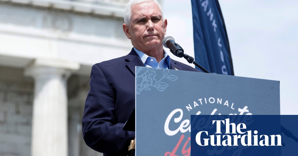 'We can't rest or relent': Pence reiterates support of staunch abortion restrictions