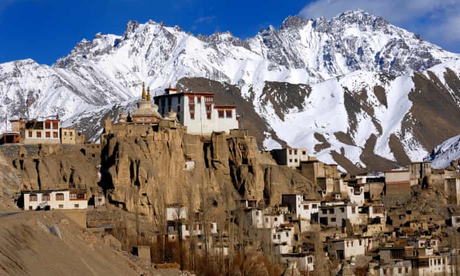 A Buddhist monastery in Ladakh, where Helena Norberg-Hodge has spent time since the 1970s