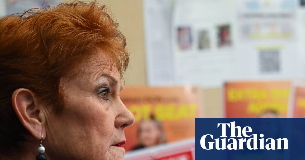 Guardian Essential poll: Pauline Hanson has another breakthrough - podcast