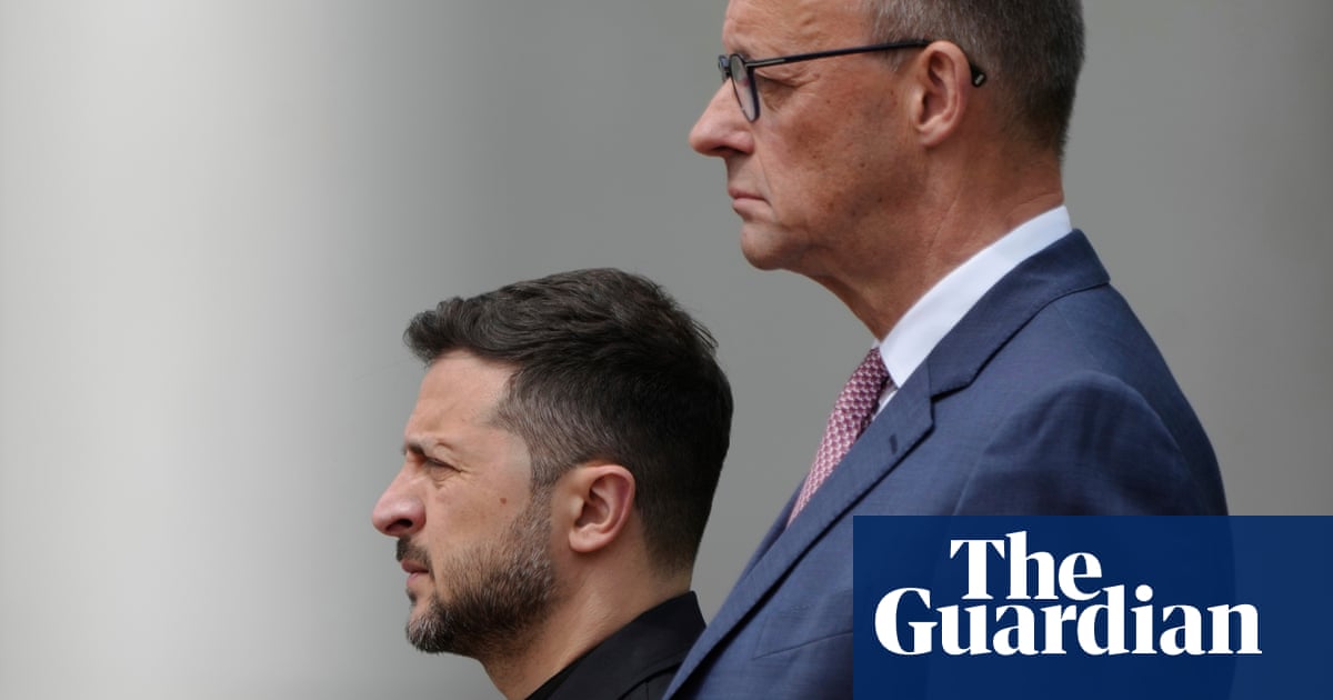 Zelenskyy warns of Russian troops gathering in Sumy as he visits Merz in Berlin