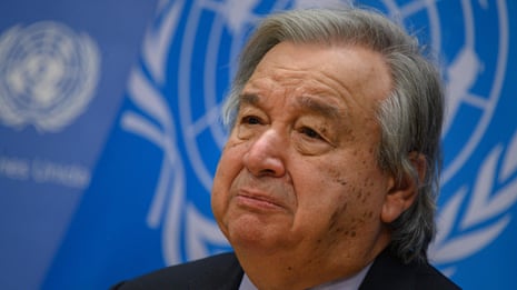 'The 1.5-degree goal is gasping for breath': António Guterres on the state of climate action – video