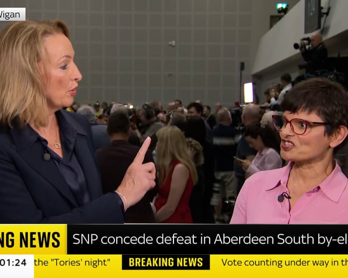 'You don't like being on TV with brown people': Labour peer clashes with Reform MP – video