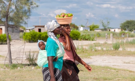 Two women in Botswana