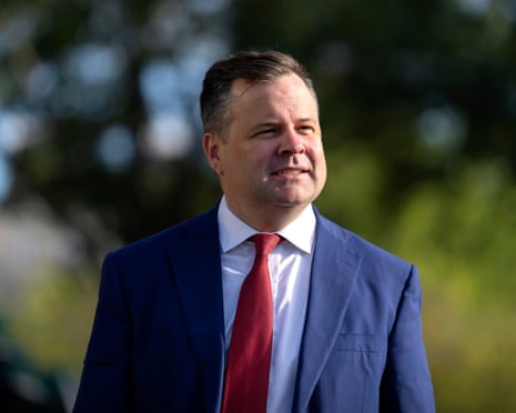Bill Pulte outside the White House on 2 September 2025.
