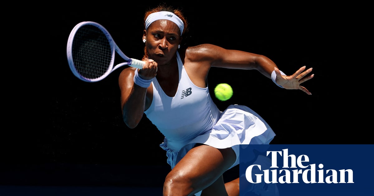 Coco Gauff secures solid Australian Open first-round win despite serve issues