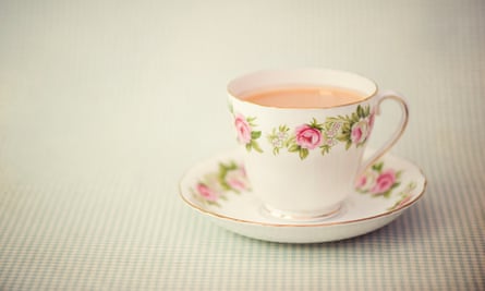 Nice cup of tea and saucer