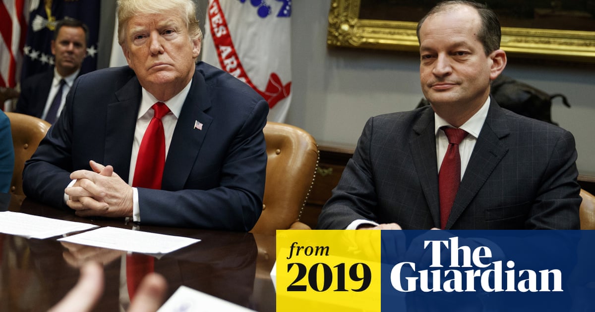 Trump labor secretary who cut Epstein deal plans to slash funds for sex trafficking victims