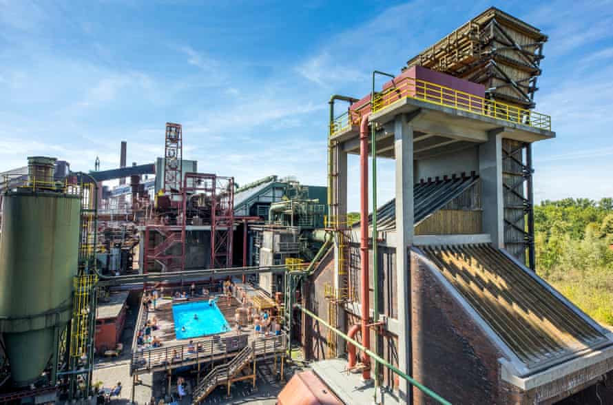 The Zollverein Unesco world heritage attraction, created from a huge Ruhr coalmine.