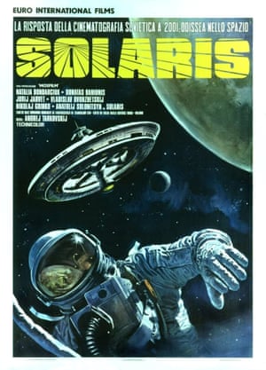 a movie poster of astronaut in space