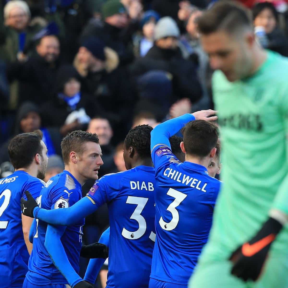 Jack Butland S Own Goal Blunder Costs Stoke Victory At Leicester Premier League The Guardian Jack Butland S Own Goal Blunder Costs Stoke Victory At Leicester Premier League The Guardian