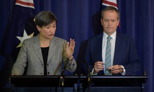 Penny Wong and Bill Shorten