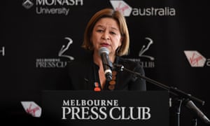ABC managing director Michelle Guthrie speaks to the Melbourne Press Club, Tuesday, 19 June, 2018.
