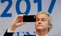 The popularity of PVV leader Geert Wilders could be a negative reflection on Netherlands prime minister Mark Rutte.