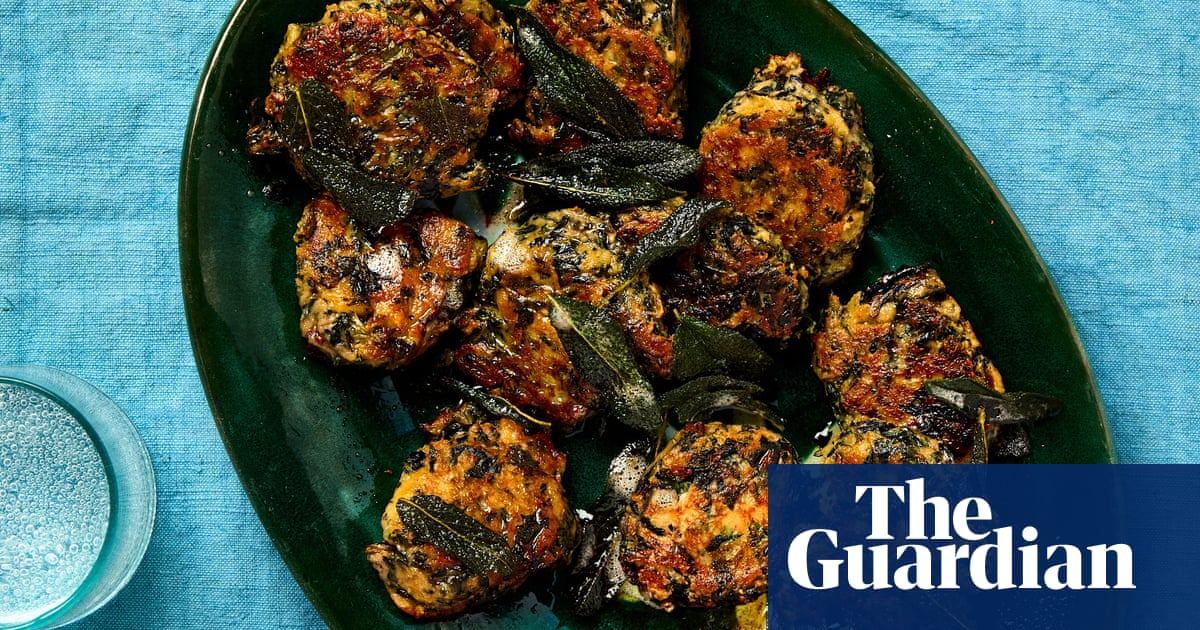 Rukmini Iyer’s quick and easy recipe for ricotta fritters with sage butter
