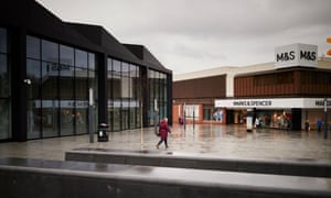 NORTHWICH, 16 January 2019 - The Marks and Spencer store in Northwich, Cheshire, one of seventeen that the company have earmarked for closure in the latest blow to high street bricks and mortar shopping. Christopher Thomond for The Guardian.