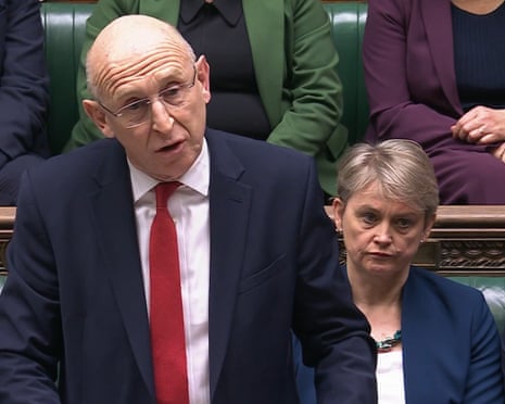 John Healey issuing a connection to MPs successful nan House of Commons connected 7 January.
