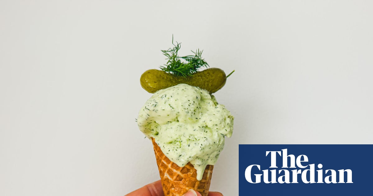 How to turn gherkin brine into a savoury ice-cream – recipe