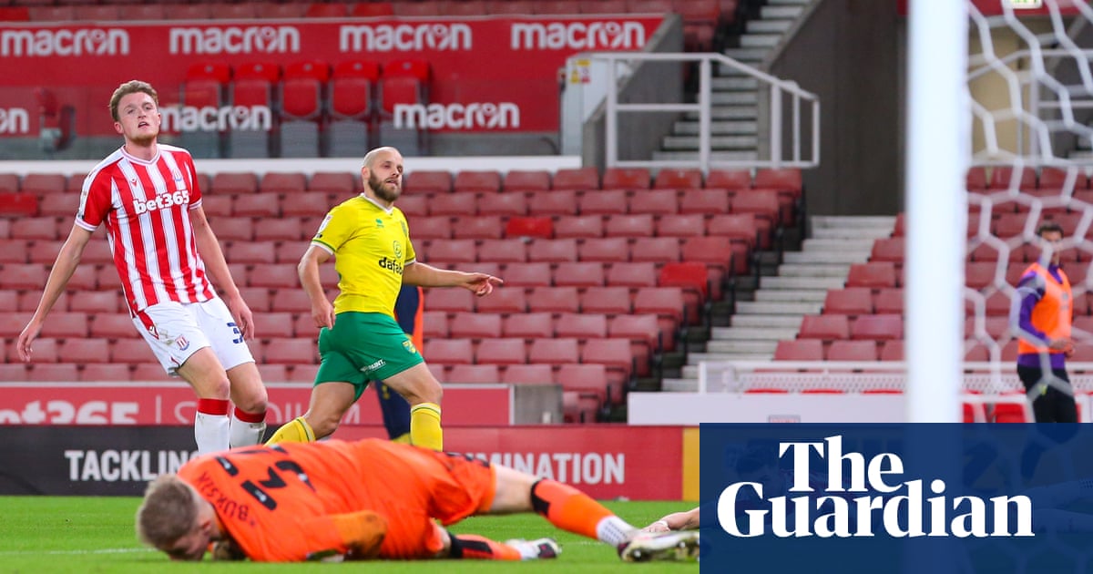 Championship roundup: Norwich hold off Stoke fightback to stay top