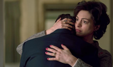 Anne Hathaway as Ruffalo’s staunch other half, caught in ‘a tug-of-war between pride and frustration’.