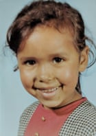 Tina Rowe at four years old.