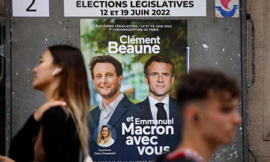 Une affiche de campagne pour Clément Beaune.