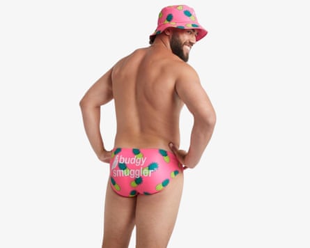 Budgy Smuggler Pink Pineapples trunks