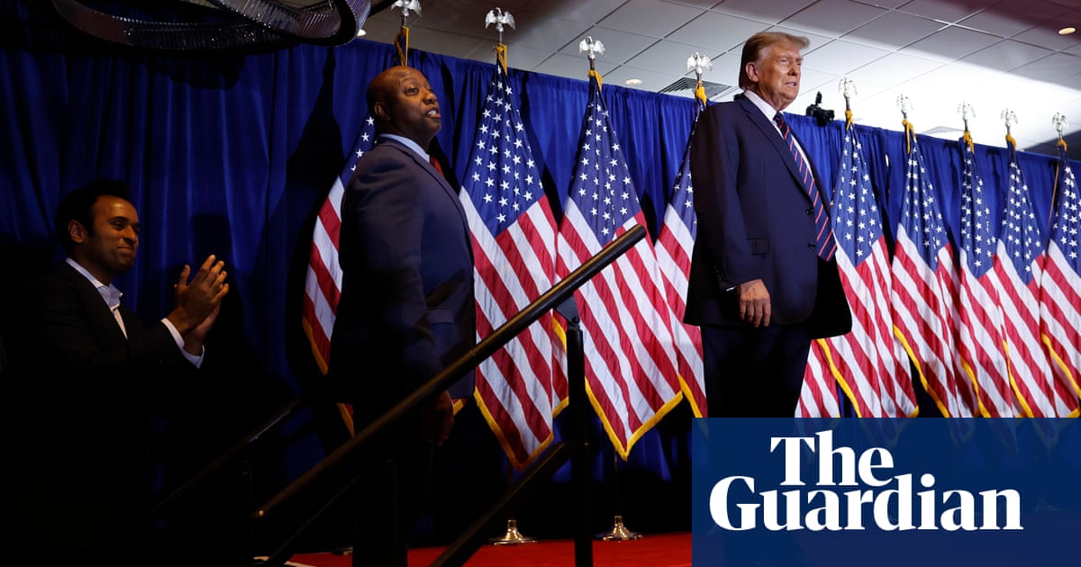 Tim Scott’s behaviour around Trump is ‘humiliating’, says the Rev Al Sharpton
