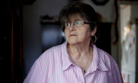 Dreama Richardson, 72, at her home in Steger, Illinois.