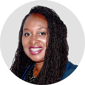 Dawn Butler. Signature of circular panelist.