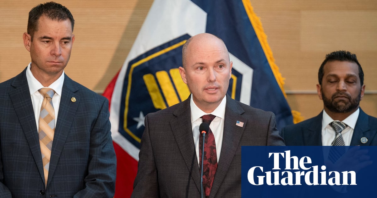 'We got him': Utah governor announces arrest of Charlie Kirk murder suspect – video