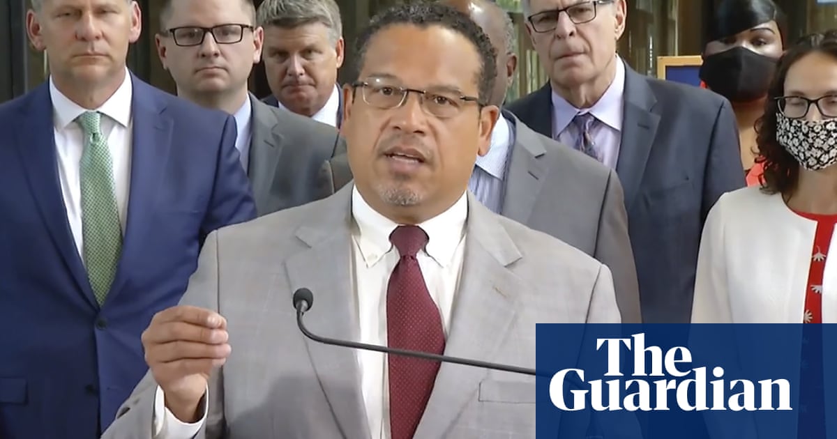 Keith Ellison urges Congress to act on stalled police reform after Chauvin sentencing